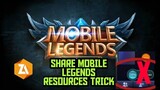 TRICKS TO SHARE MOBILE LEGENDS RESOURCES WITHOUT ERRORS ❌| 100% WORKING WITH PROOF | GIVEAWAYS