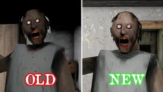 Granny's Old Jumpscare Vs Granny's New Jumpscare | New Update (V1.7.9.3)