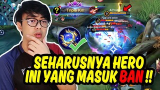 HERO RUSAK! SKILLNYA BISA CANCEL SKILL LAWAN DAN CC 5 LAWAN SEKALIGUS  - Mobile Legends