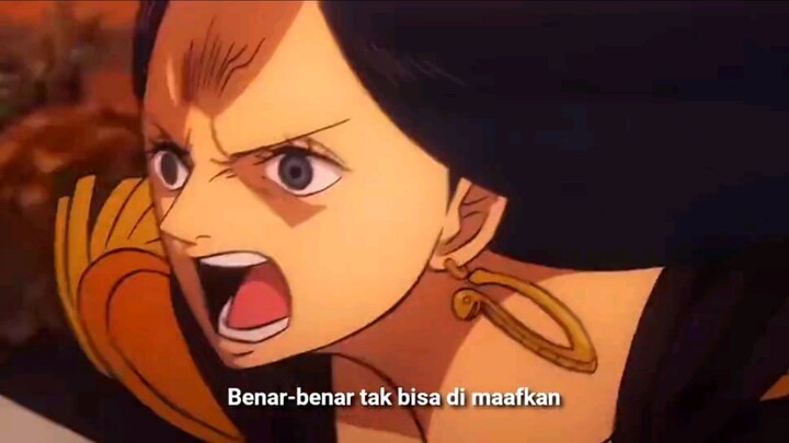 Ketika luffy di sakiti, maka beginilah marahnya hancock...