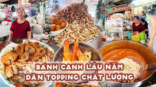 BÁNH CANH CUA nổi tiếng ở chợ Nguyễn Tri Phương khách nước ngoài vẫn nhớ  | Địa điểm ăn uống