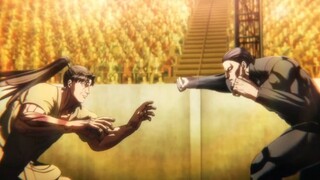 Kengan Ashura, unreliable·Aikido Hatsuma Izumi vs. the fake king·"Invisible" Destruction Fang