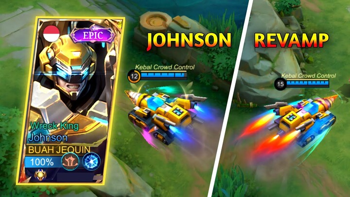 AKHIRNYA JOHNSON REVAMP | Gameplay Top Global Johnson