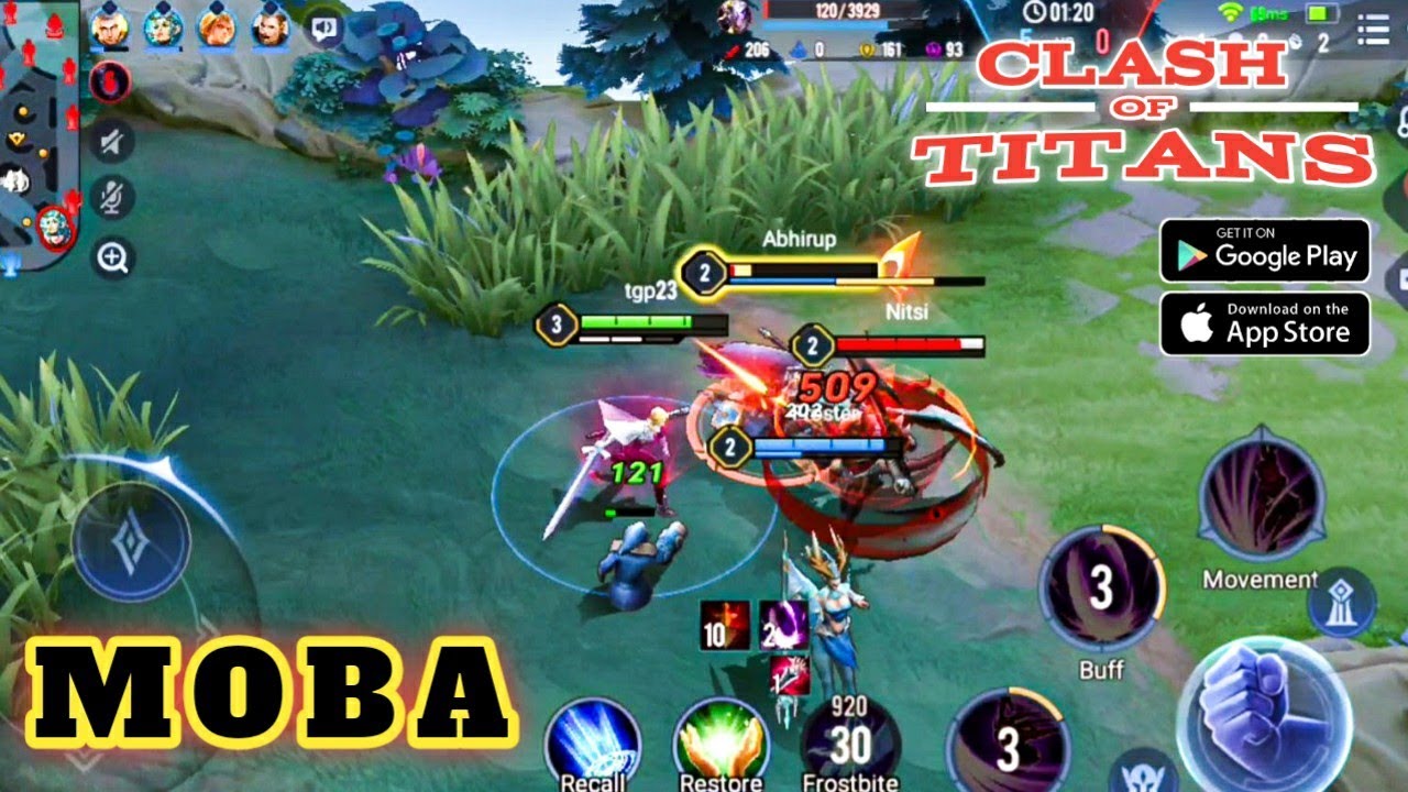 Clash of Titans MOBA Gameplay (Android, iOS) - Part 1 