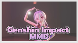 [Genshin Impact MMD] ACES / Haku in Dress / Cloth Simulation