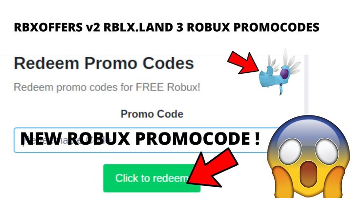 *New (3) Robux Promocode On RBLX.Land (2020)