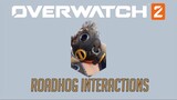 Overwatch 2 Second Closed Beta - Roadhog Interactions + Hero Specific Eliminations