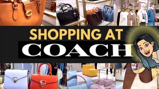 ❤️❤️❤️SHOPPING AT COACH ❤️❤️❤️🛍 What's NEW at Coach? Coach Addicts Coach Handbags