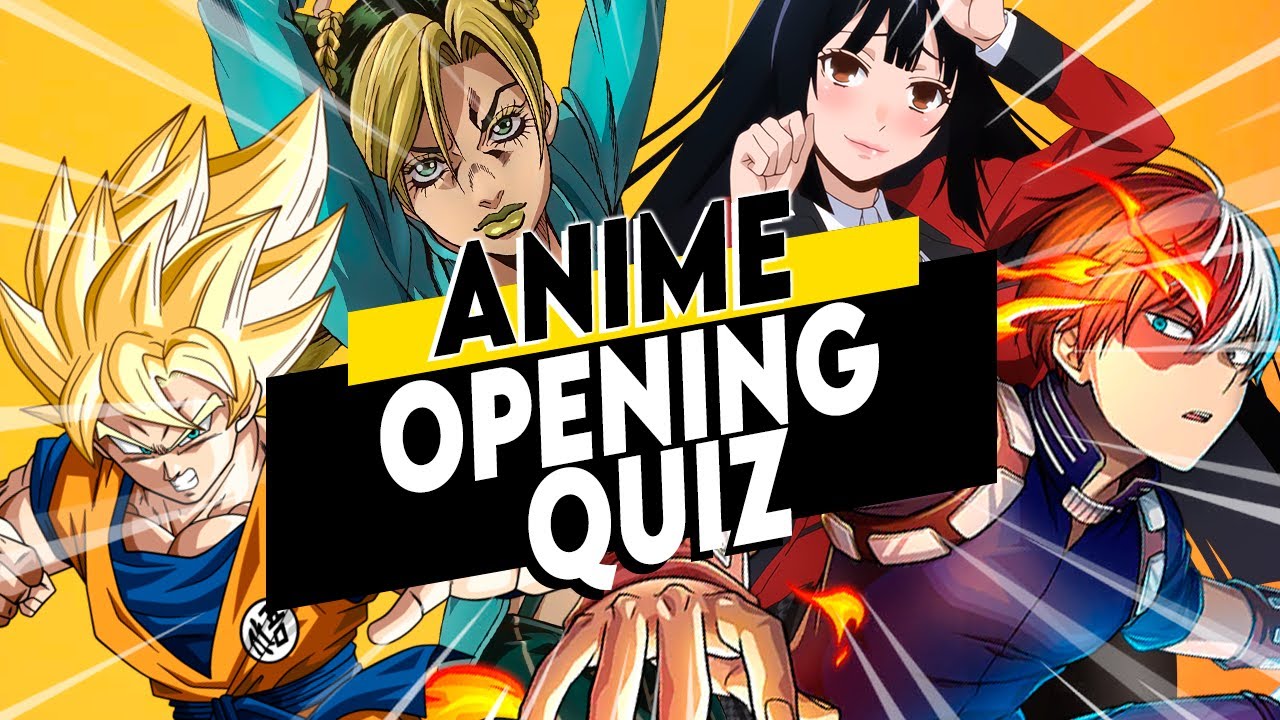 Anime Opening Quiz - 50 Openings [EASY] - YouTube