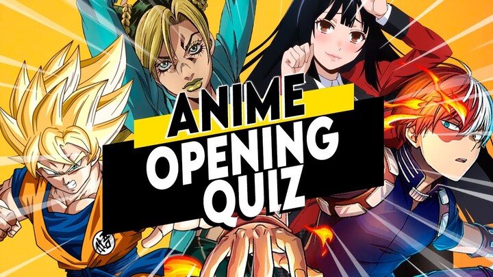 ANIME OPENING QUIZ 🎶🕹️ -  Guess the 40 Anime Openings 「 VERY EASY 」  ⚔️  Anime QUIZ