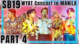 SB19 WYAT Concert In Manila 091722 FANCAM Part 4