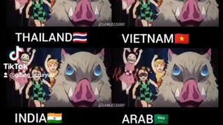 Kimetsu no yaiba Mugen train dub Arab Indonesia Thailand India Vietnam Malaysia English part 18