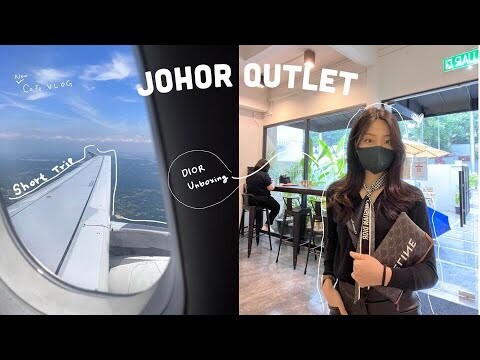 After quarantine Visit Johor Outlet luxury shopping|Dior Unboxing|Korean VLOG