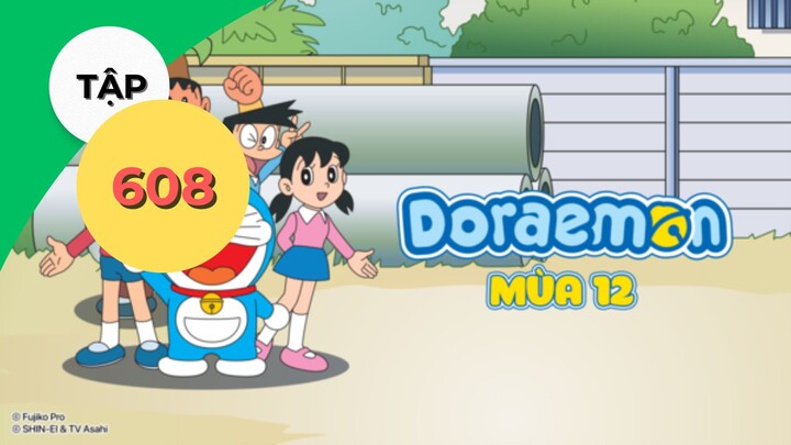DORAEMON S12 | Tập 608: Thám Tử Lá Nobita - HTV3.fan