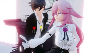 Zhongli and Yae Miko's ♥Dangerous Party♥ ~[ Genshin Impact mmd]