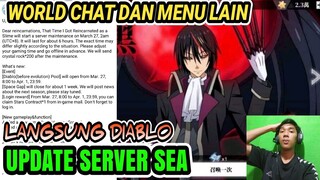 Diablo !!Info Update Server Sea Tensura king of Monster