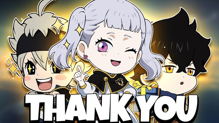 I QUIT BLACK CLOVER MOBILE, THANKS FOR EVERYTHING!