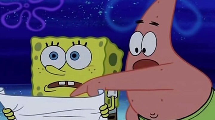 Kutipan klasik Patrick jelas ditulis dalam warna hitam putih! Apakah kamu memaksanya pergi?