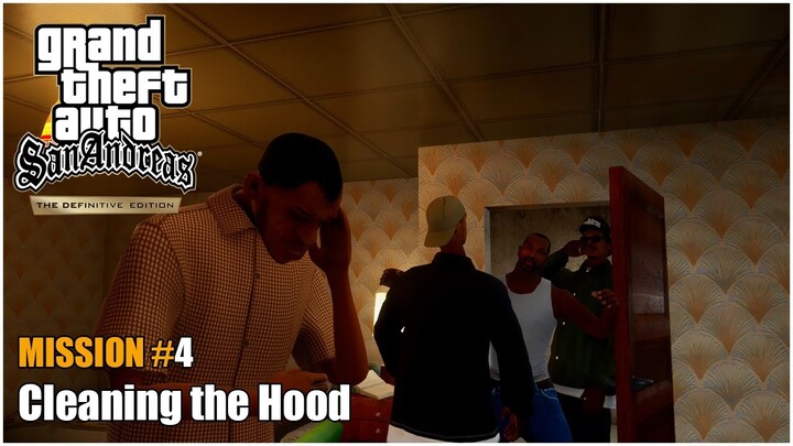 GTA San Andreas Definitive Edition - Mission #4 - Cleaning The Hood
