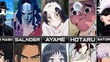 Anime Characters Without Their Mask