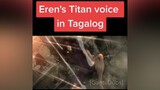 My first go at Eren. notcringe AttackOnTitan voiceover fandub tagalog gantudubs erenjaeger
