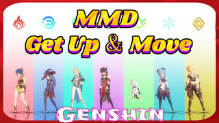 MMD Get Up ＆ Move