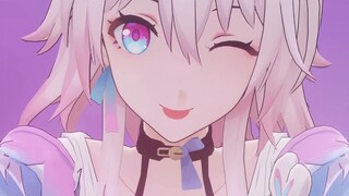 Anime|Honkai Impact|Kissed by March 7th in the corner