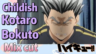 [Haikyuu!!]  Mix cut | Childish Kotaro Bokuto