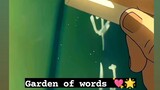 garden of words anime