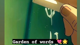 garden of words anime