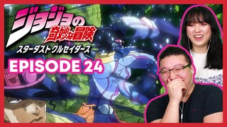 STAR PLATINUM VS TEETH | Jojo's Bizarre Adventure Couples Reaction Part 3 Episode 24 / 2x24