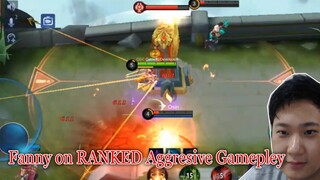 Fanny Agresive Gameplay on RANKED