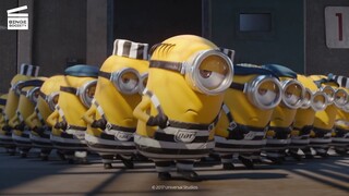 Despicable Me 3: The Minions Run the Prison HD CLIP