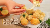 Khoai Tây Viên Phô Mai Chiên - Cách Làm Món Ăn Vặt Với Phô Mai Đơn Giản, Giòn Rụm | Cooky TV
