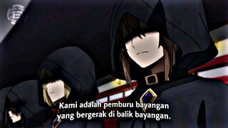 Ketika shadow garden beraksi dengan serius 😱--Jedag jedug anime 😎