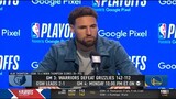 "I don't think there was any malice from Jordan" - Klay said doubtful that there was anything dirty