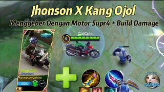 Ketika Johnson Ngojol Dulu Buat Cari Cuan, Jhonson X Motor Supr4 🙏