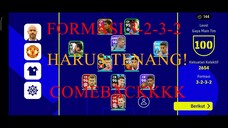 FORMASI 3-2-3-2 PUSH RANK DI DIVISI 2 COMEBACK (GAMEPLAY) - EFOOTBALL 2023 MOBILE