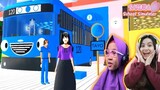 Reaksi Nafisa Fidela & Ani Nurhayani ADA BUS TAYO DI KOTA SAKURA | Sakura School Simulator Indonesia
