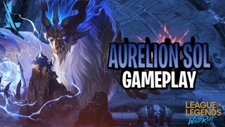 Aurelion Sol Best Moment - League of Legend:Wild Rift