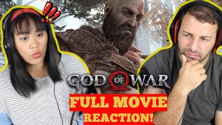 GOD OF WAR 4 ALL CUTSCENES REACTION | PART 1