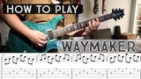 Tutorial: How to Play "Waymaker" (Leeland // Single Electric Guitar Arrangement)