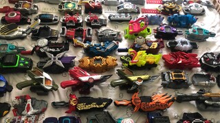 What is it like to own more than 50 belts? Kamen Rider series belt sharing