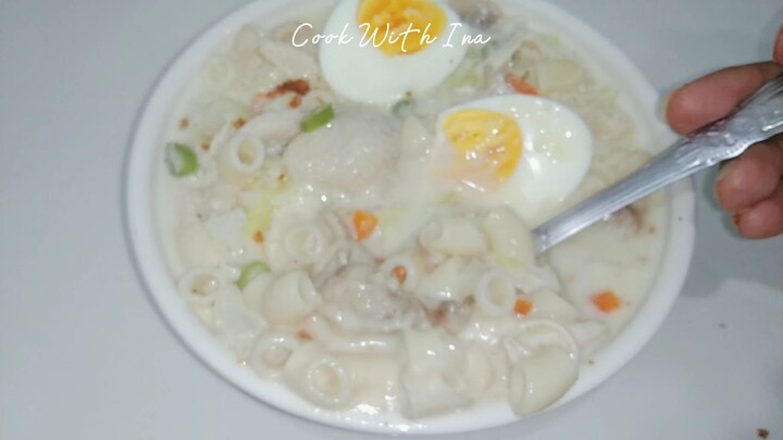 creamy mushroom and chicken sopas