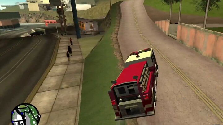 Misi Truk Pemadam Kebakaran San Andreas