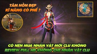 Garena Free Fire| Có nên mua nhân vật mới Clu không? Review Full HD không che  Clu có tâm hồn đẹp