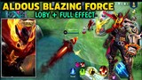 HOW TO GET ALDOUS BLAZING FORCE SKIN FREE || MOBILE LEGENDS