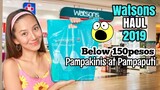 WATSONS HAUL | Murang Pampakinis at Pampaputi (Skin Care & Make up)