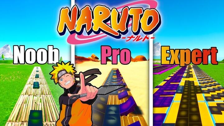Naruto - Naruto's Theme Song Noob vs Pro (Fortnite Music Blocks) - With Code in Description