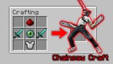 TERBONGKAR 😱 Rahasia Berubah CHAINSAW MAN Di Minecraft Pe/Be  1.20+| Add-on Chainsaw man Mcpe‼️